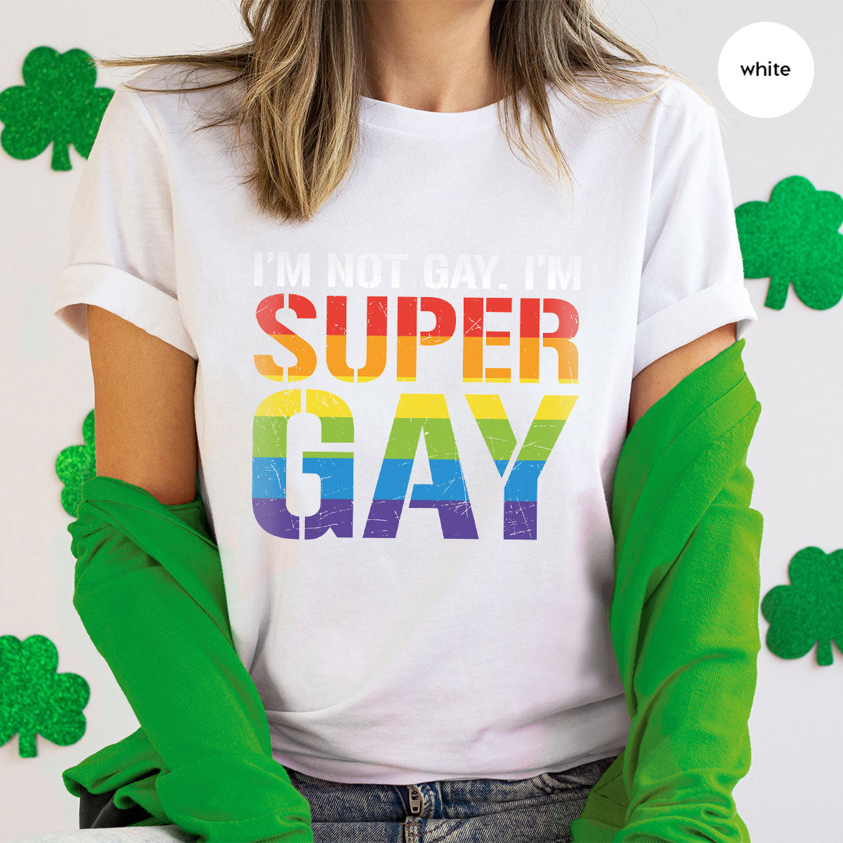 Super Gay Shirt, LGBT Power T-Shirt, Tee product image 48