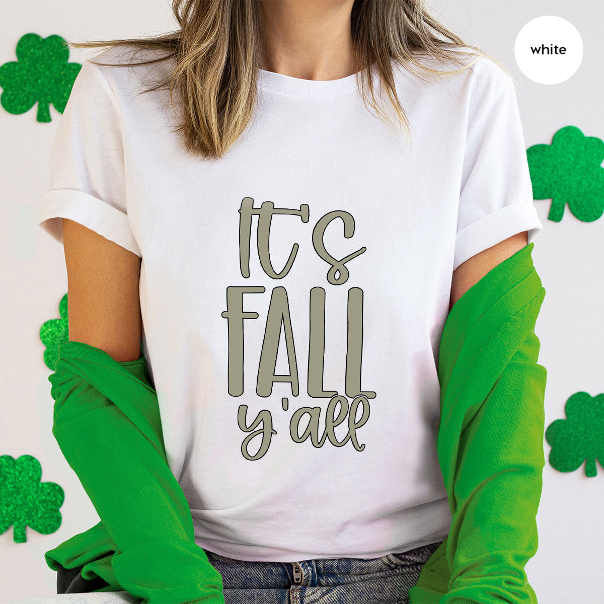 Fall Crewneck Sweatshirt, Its Yall T-Shirt, Gifts, for Her product image 115