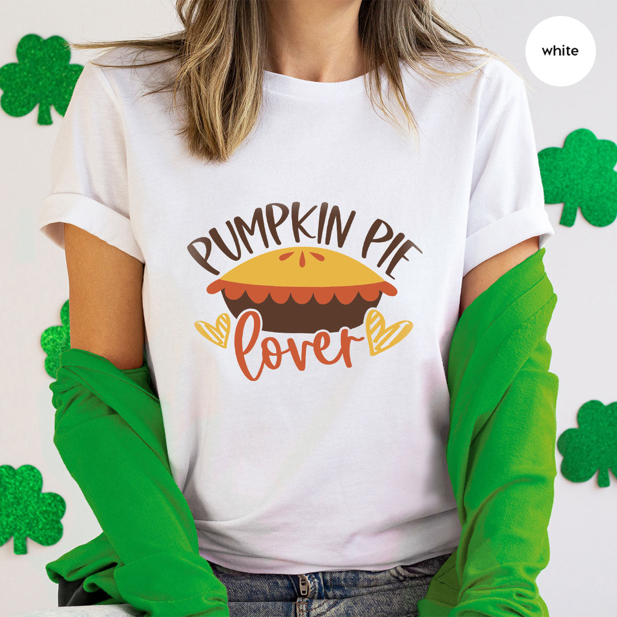 Kids Thanksgiving Shirts, Pumpkin Pie Graphic Tees, Gift product image 64