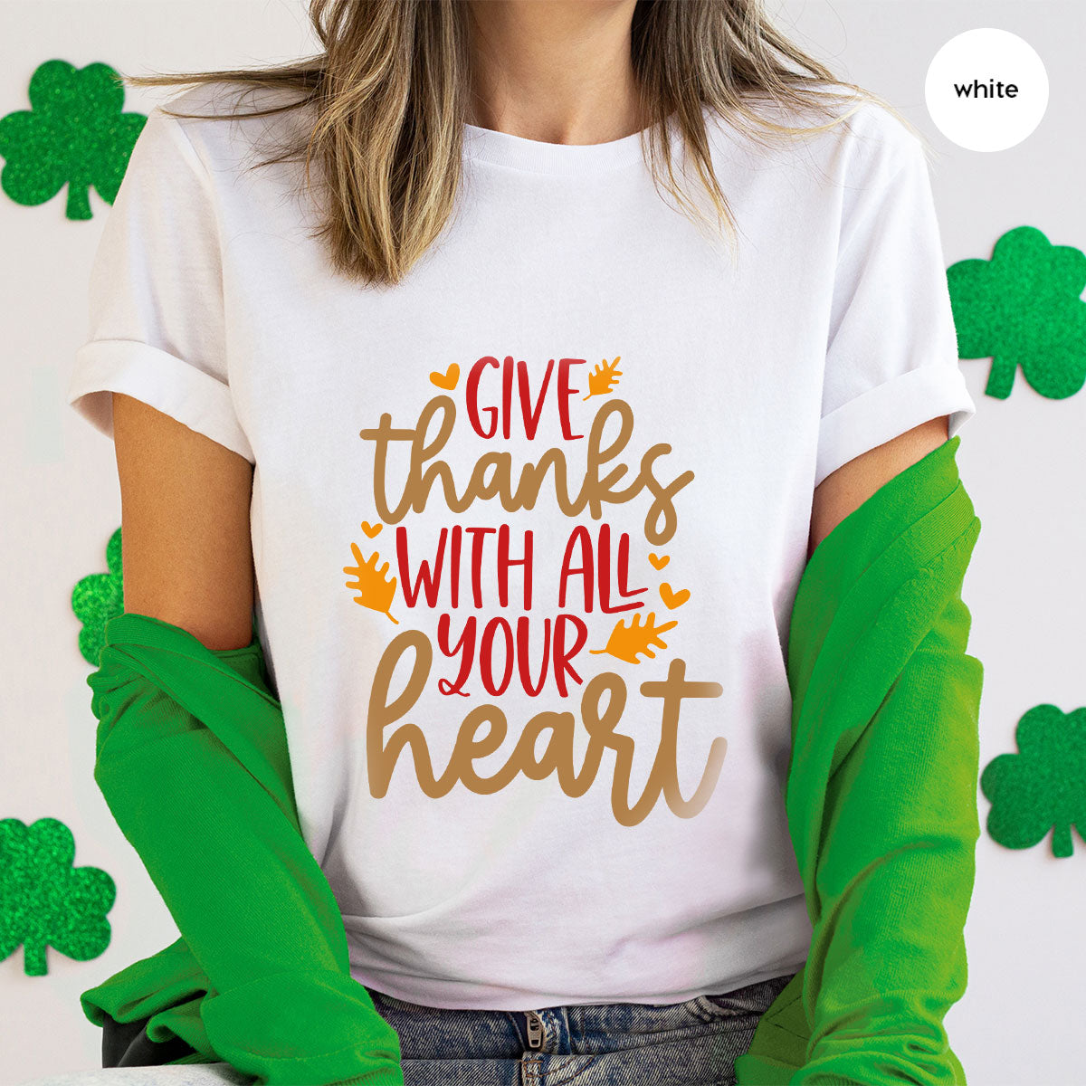 Cute Fall Clothing, Thanksgiving T-Shirt, Gift for Her product image 14