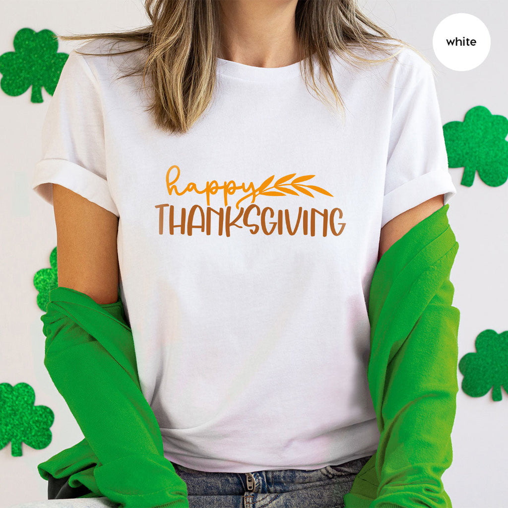 Happy Thanksgiving Shirt, Fall Crewneck Sweatshirt, Family product image 54