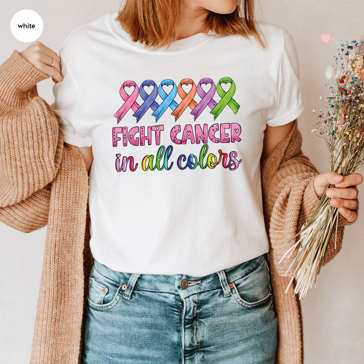 Lung Cancer Shirt, Family Support T-Shirt product image 52