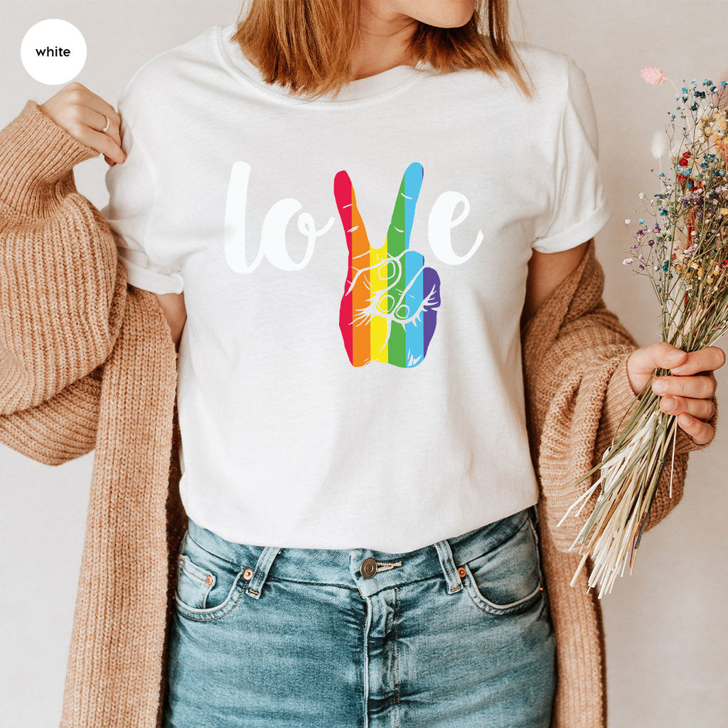 LGBT Love Shirt, Victory T-Shirt, Pride Tee, Glory product image 46