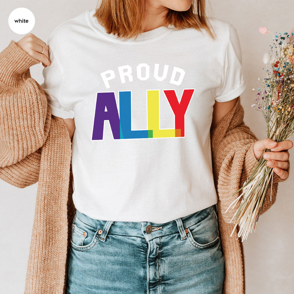 Proud Ally Shirt, LGBT T-Shirt, Tee product image 55