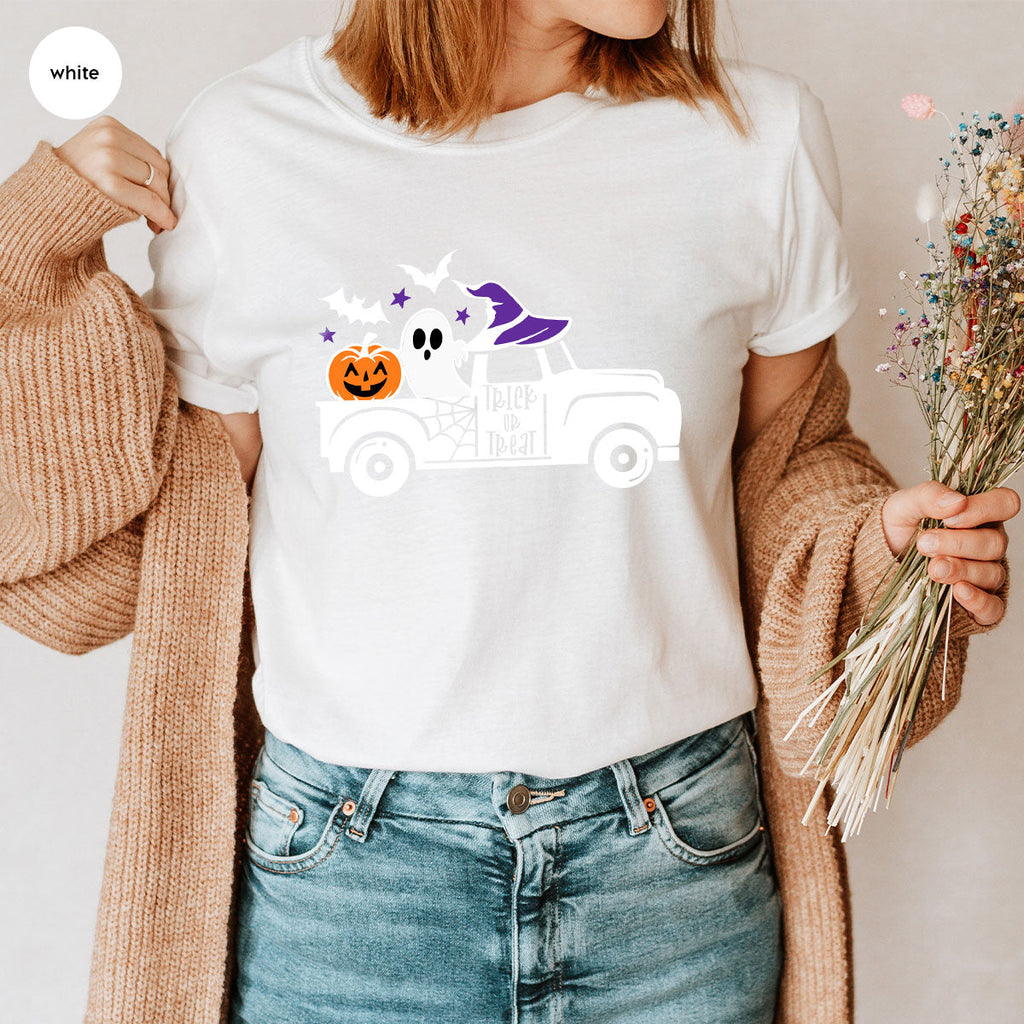 Halloween Sweatshirt, Gifts, Pumpkin Graphic Tees, Spooky product image 56