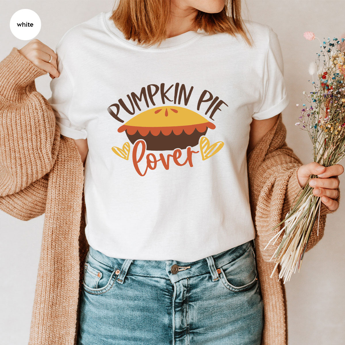 Kids Thanksgiving Shirts, Pumpkin Pie Graphic Tees, Gift product image 66