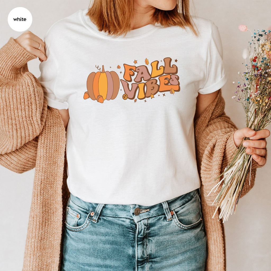 Fall Vibes Shirt, Thanksgiving 2022 T-Shirt, Tee product image 25
