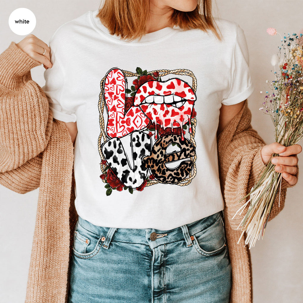 Love Shirt, Lovers Gift, Cool Valentine's Day T-Shirt product image 53