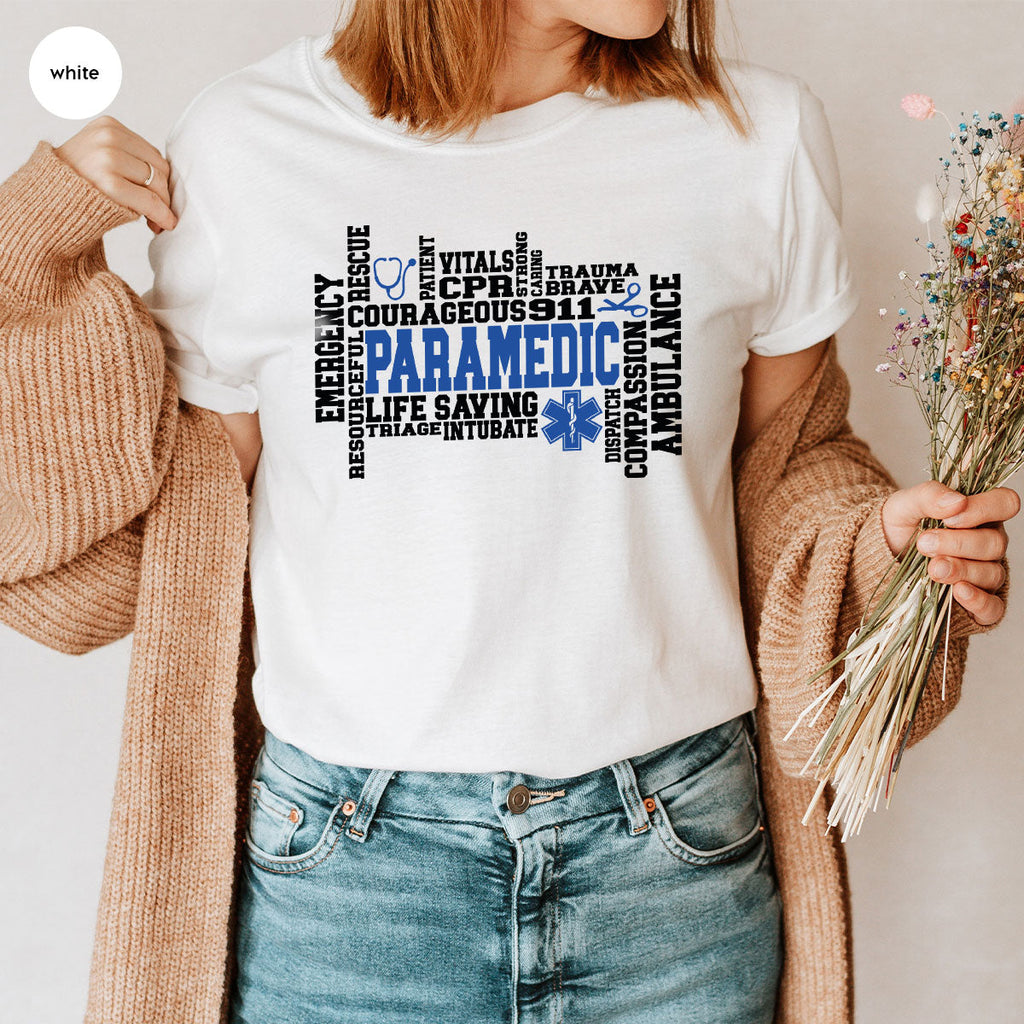 Paramedic T-Shirt, Ambulance Shirt, Life Saver Gift For product image 48