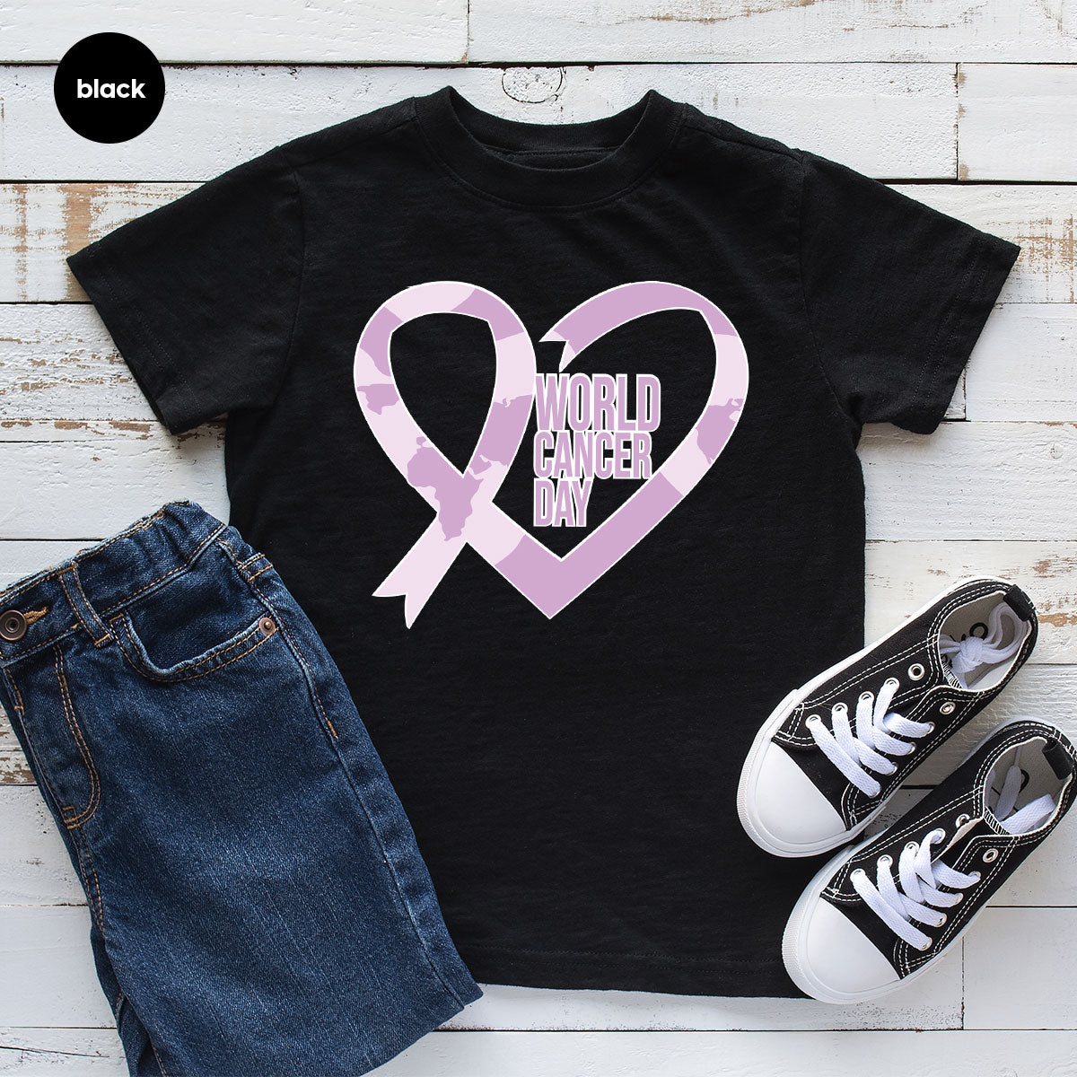 World Cancer Day Gift, T-Shirt, Support Shirt product image 32
