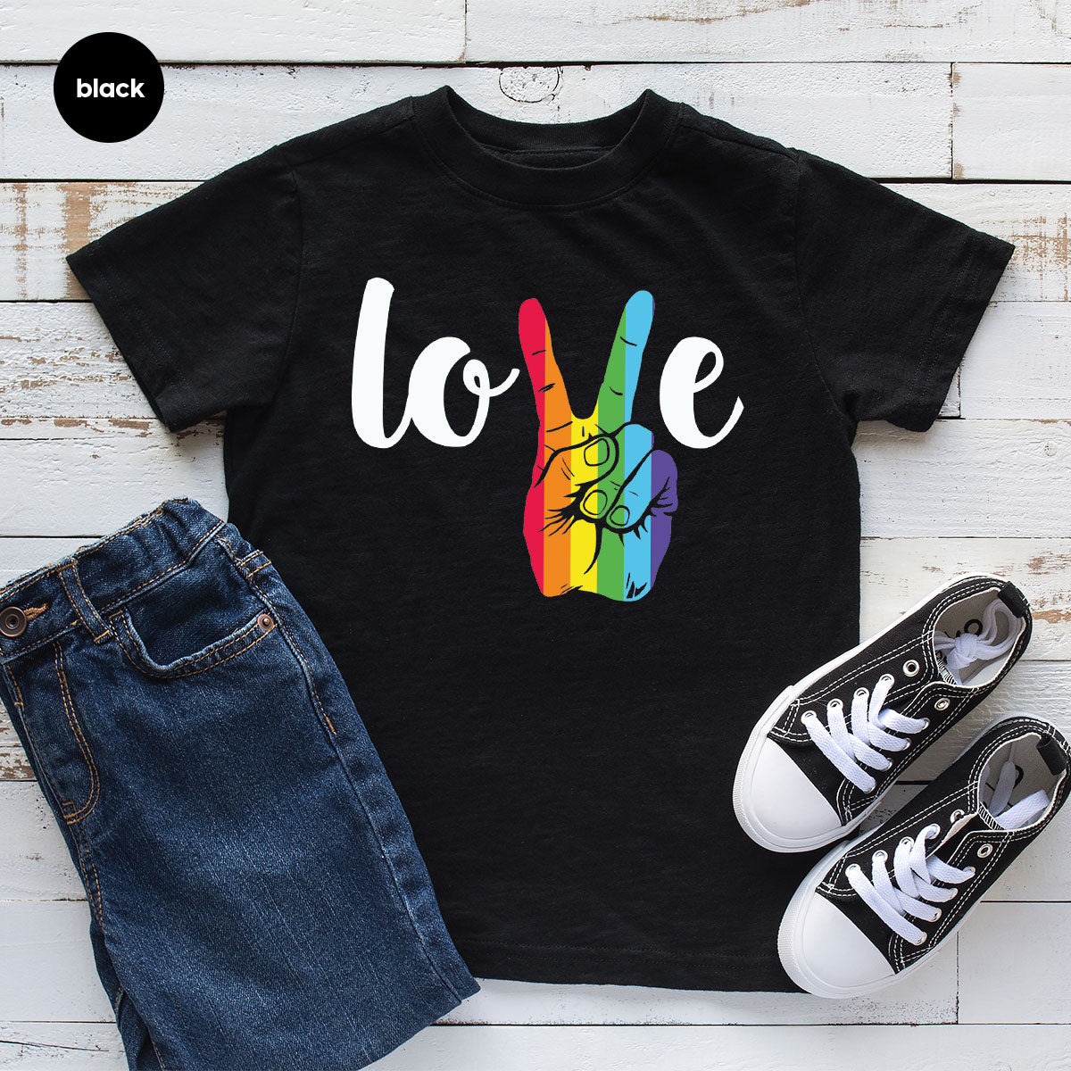 LGBT Love Shirt, Victory T-Shirt, Pride Tee, Glory product image 20