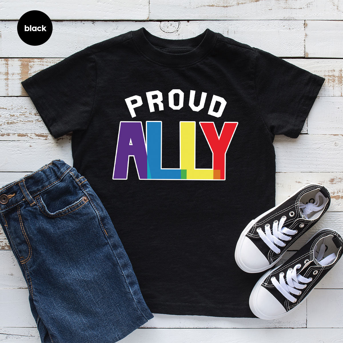 Proud Ally Shirt, LGBT T-Shirt, Tee product image 29