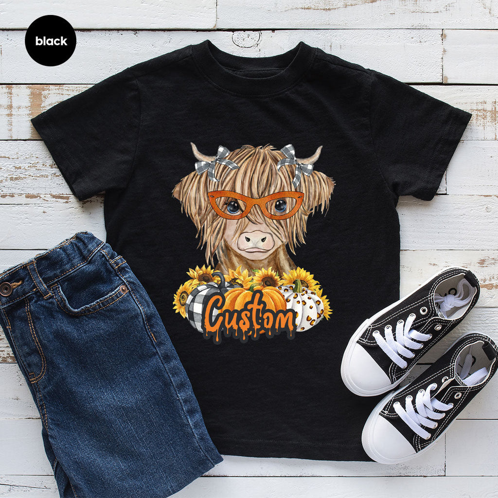 Custom Cow Shirt, Fall Graphic Tees, Personalized Farmer product image 66