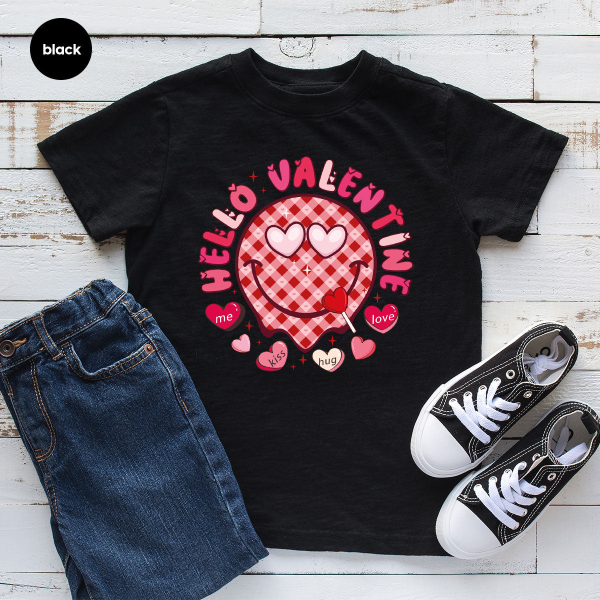 Hello Valentine Shirt, Valentine's Day Love Gift for My product image 11