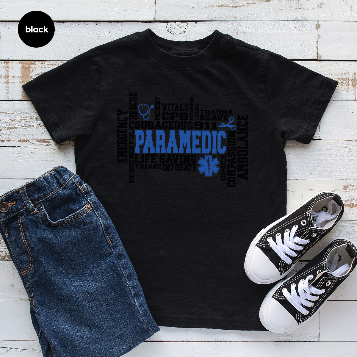 Paramedic T-Shirt, Ambulance Shirt, Life Saver Gift For product image 22