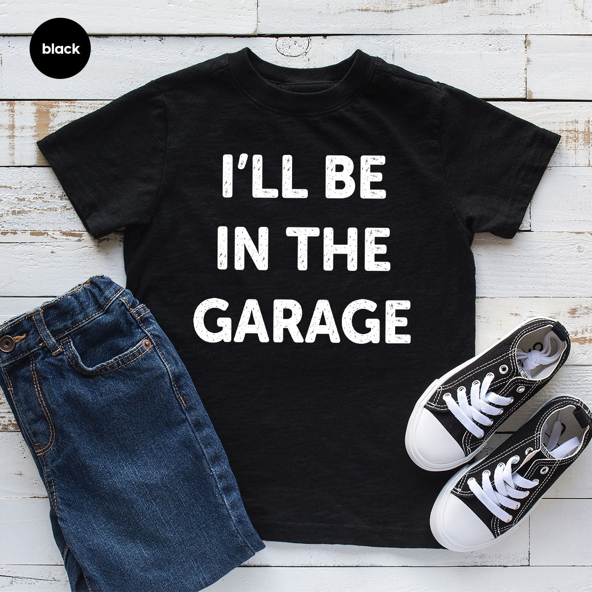 I'll Be In The Garage Shirt, Funny T-Shirt, For Men product image 7