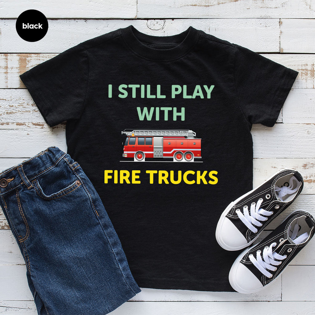 Fire Truck Shirt, Funny Fighter T-Shirt, Fireman Tee product image 30
