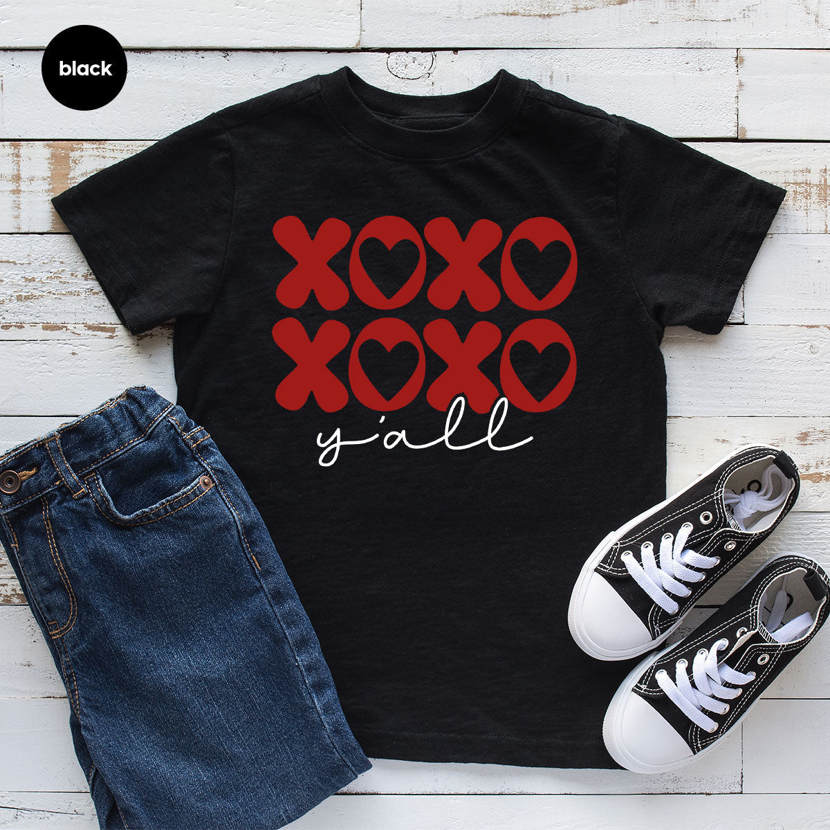 XOXO Shirt, Love Valentine's Day T-Shirt, Couple Match product image 25