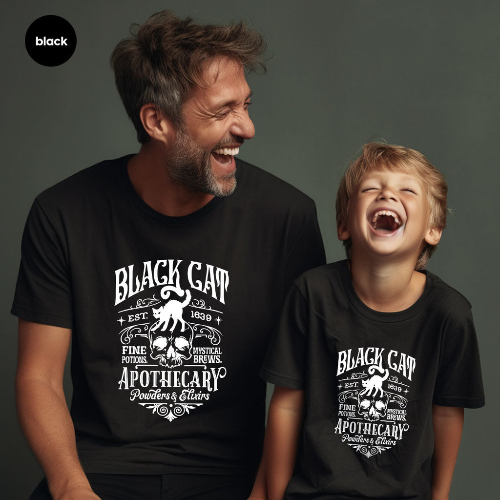 Spooky Season Gifts, Halloween Party Toddler T-Shirt, Cat product image 7