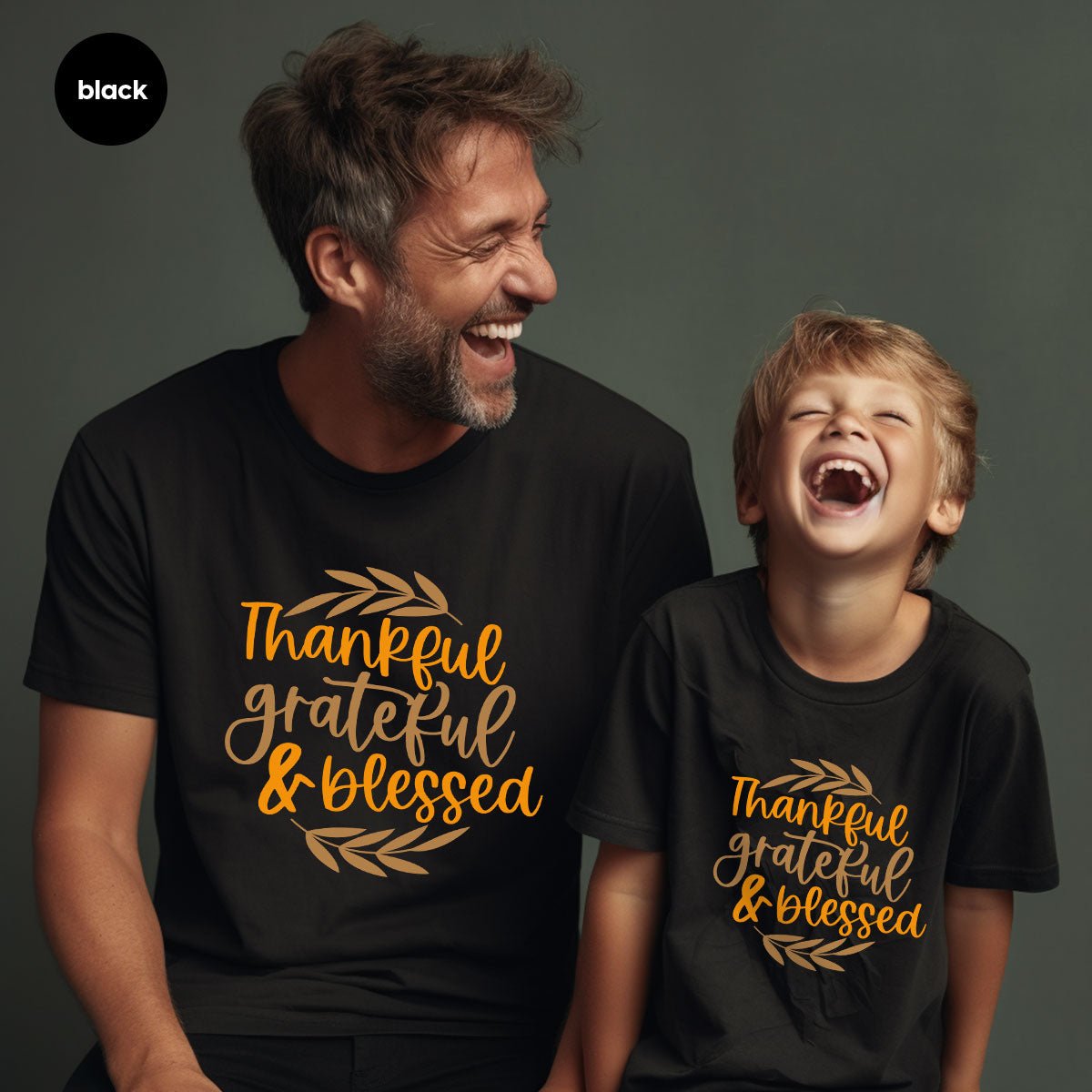 Fall Tshirt, Autumn Clothing, Gift for Her, Happy product image 3