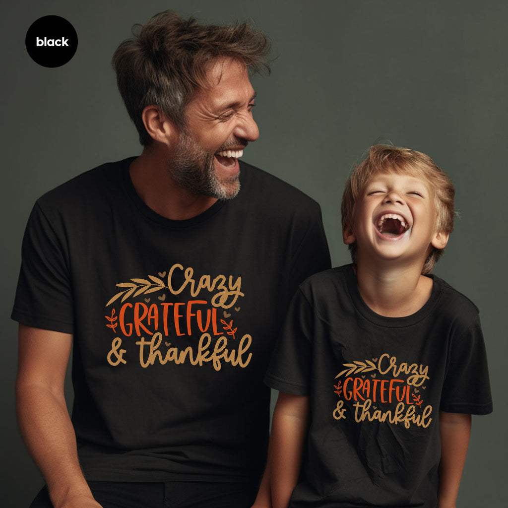 Funny Fall T Shirt, Gift for Her, Crazy Grateful Thankful product image 26