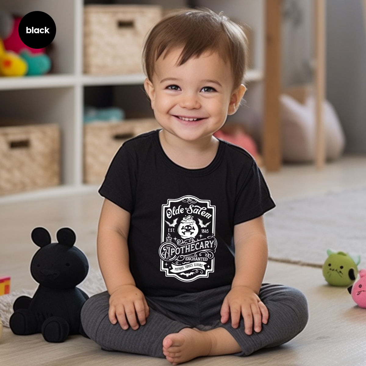 Spooky Season Clothing, Witches Crewneck Sweatshirts product image 5