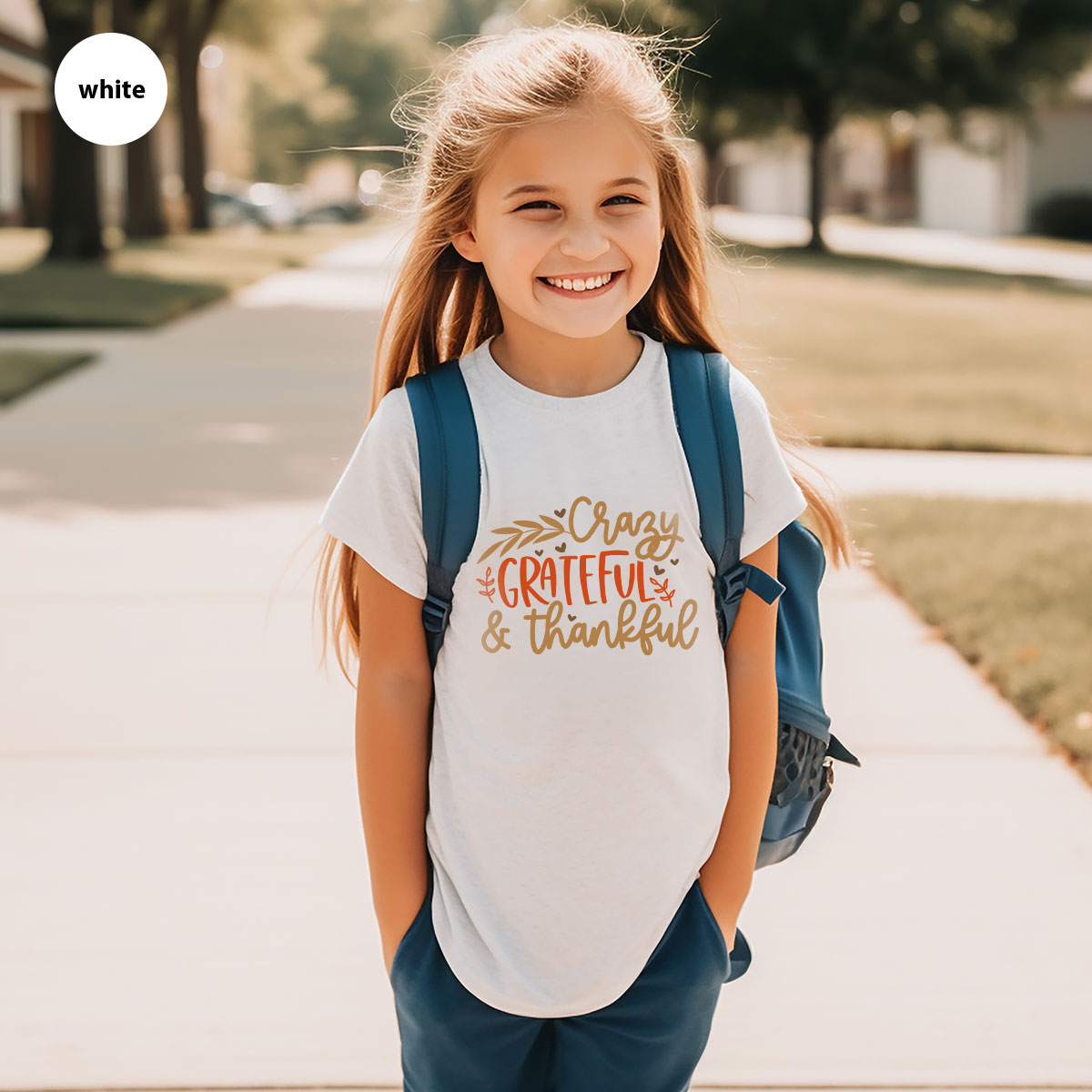 Funny Fall T Shirt, Gift for Her, Crazy Grateful Thankful product image 75