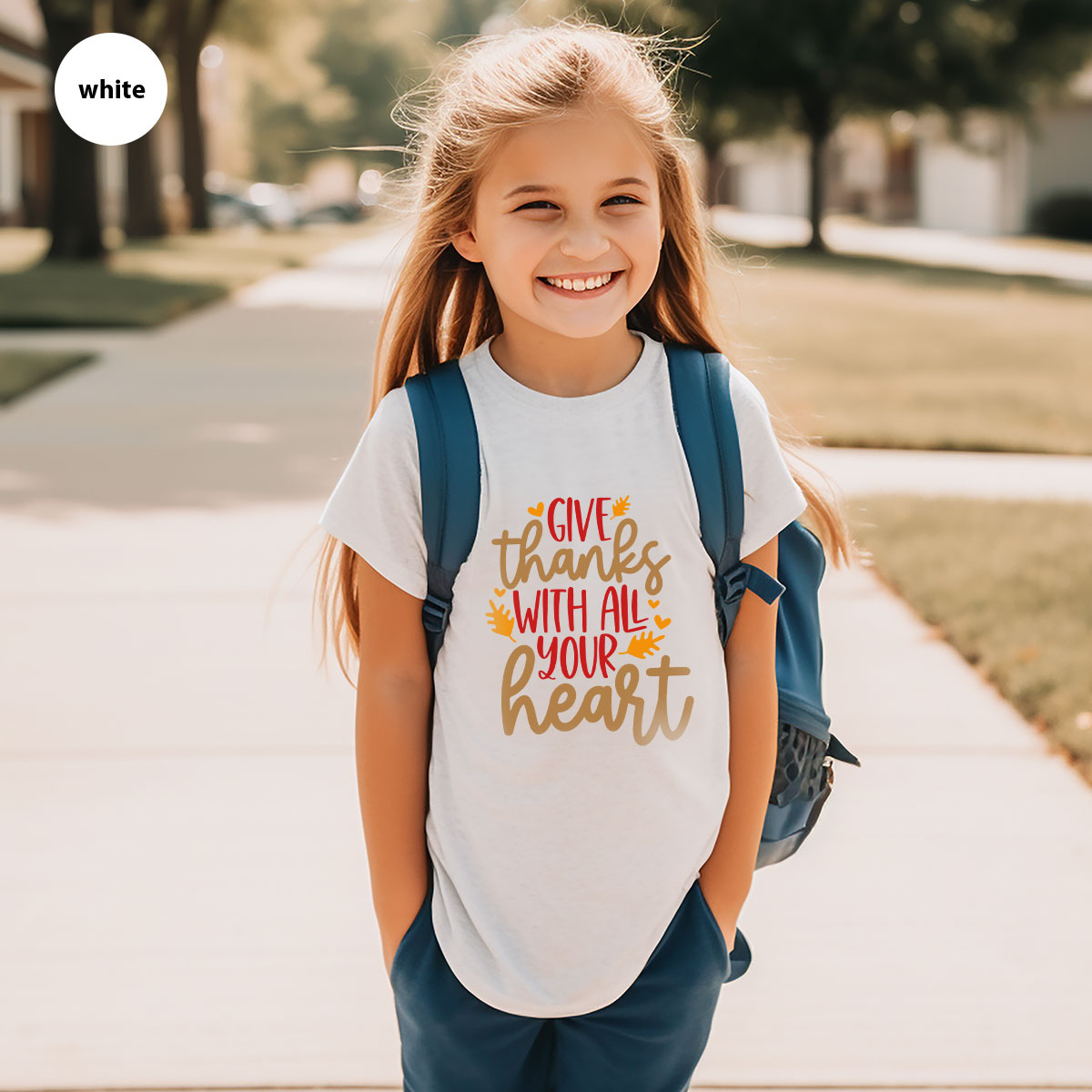 Cute Fall Clothing, Thanksgiving T-Shirt, Gift for Her product image 19
