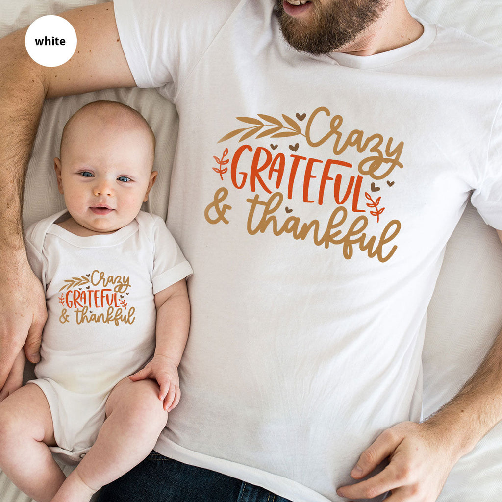 Funny Fall T Shirt, Gift for Her, Crazy Grateful Thankful product image 70