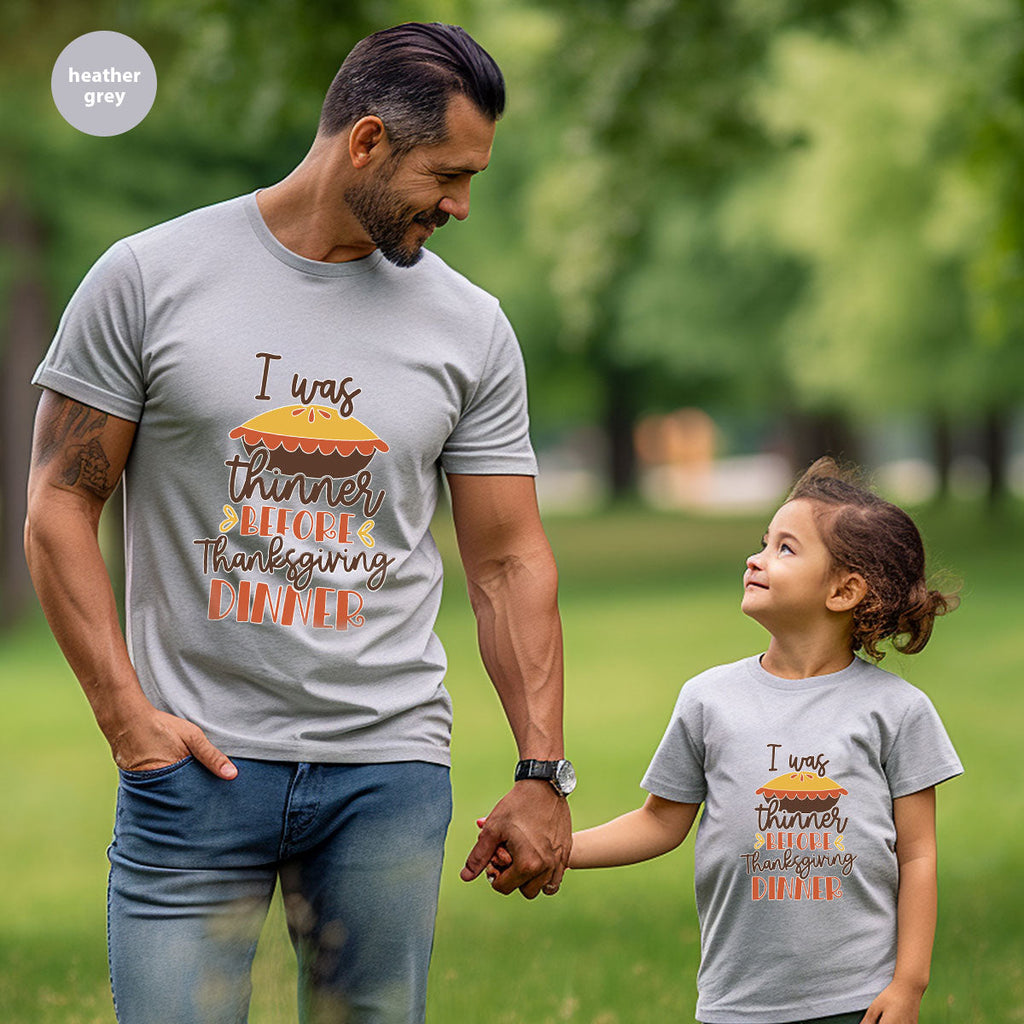 Funny Thanksgiving Shirt, Kids Fall Outfits, Matching product image 2