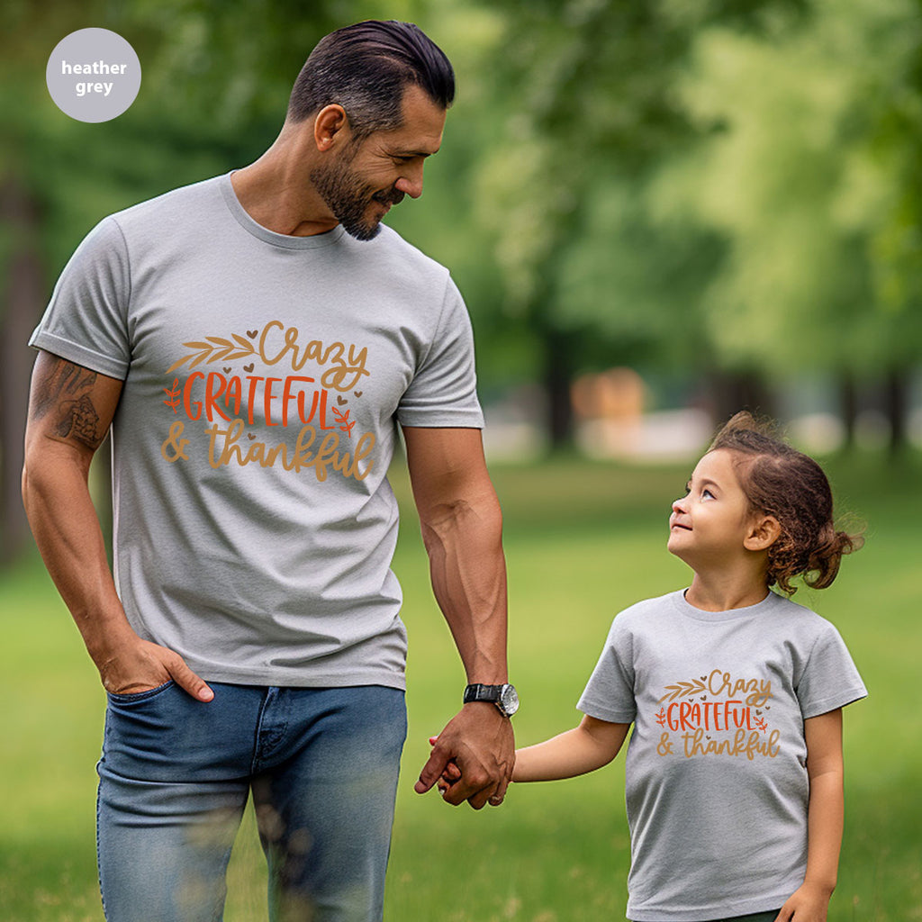Funny Fall T Shirt, Gift for Her, Crazy Grateful Thankful product image 46