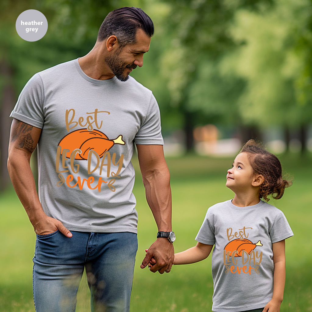 Funny Thanksgiving Shirts, Turkey Graphic Tees, Fall product image 28