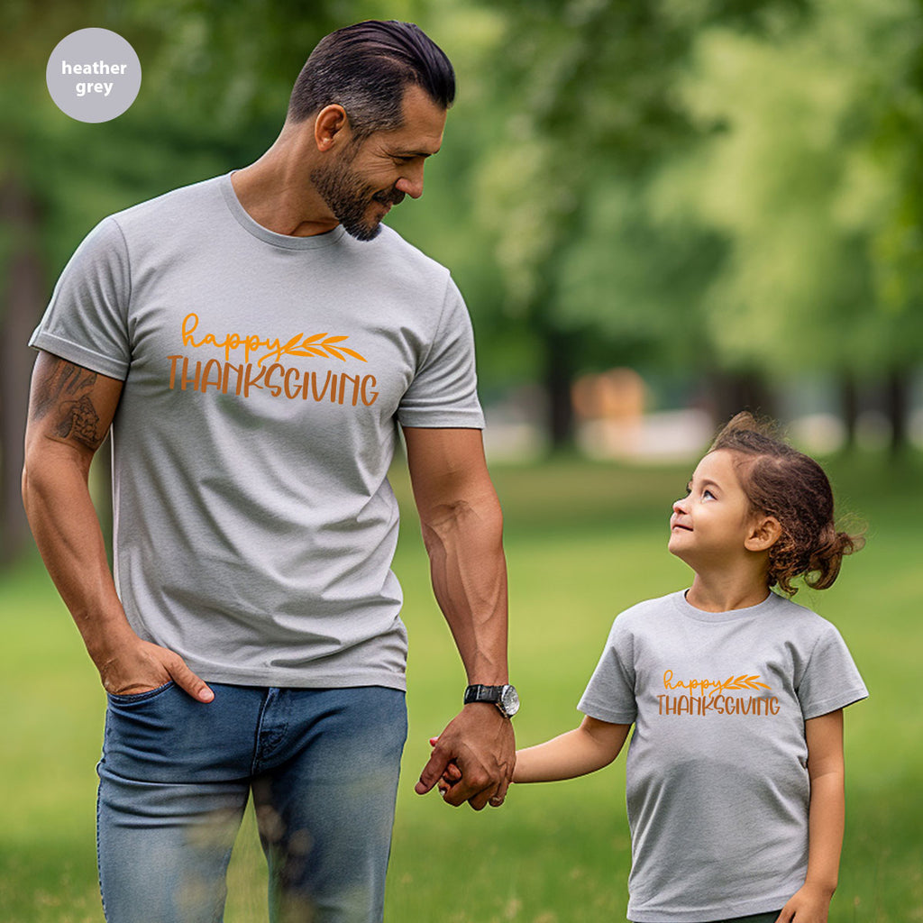 Happy Thanksgiving Shirt, Fall Crewneck Sweatshirt, Family product image 31