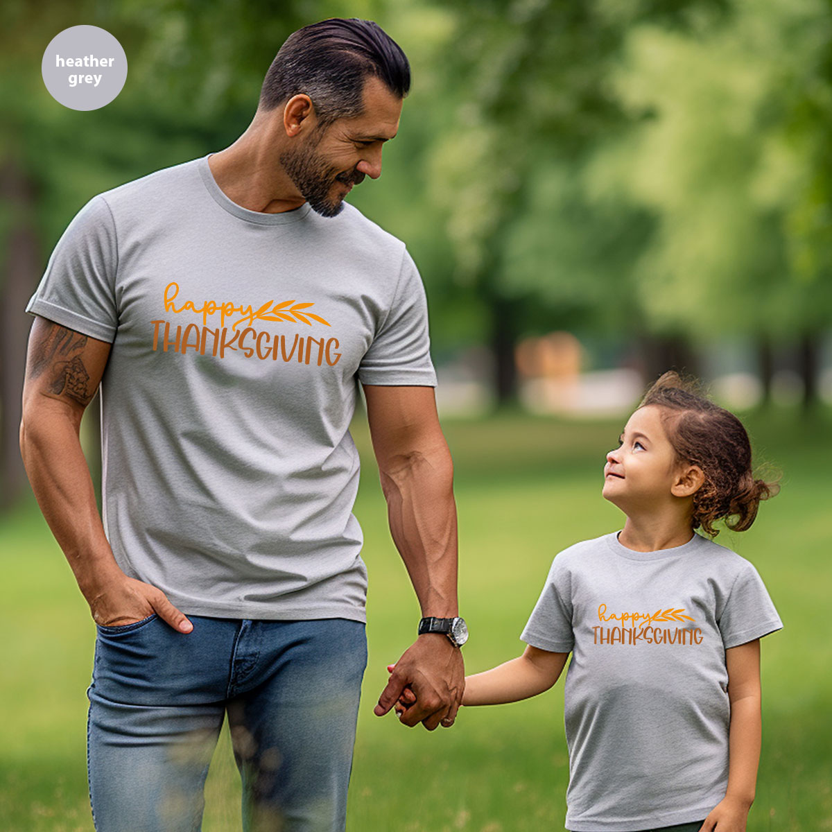 Happy Thanksgiving Shirt, Fall Crewneck Sweatshirt, Family product image 31