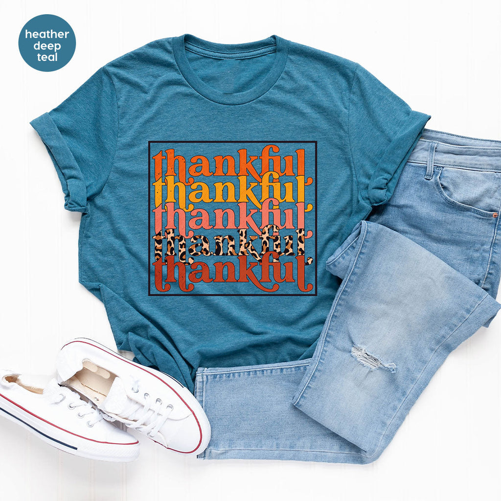 Fall T-Shirt, Thanksgiving Shirt, Vibes Hoodie, Women product image 11