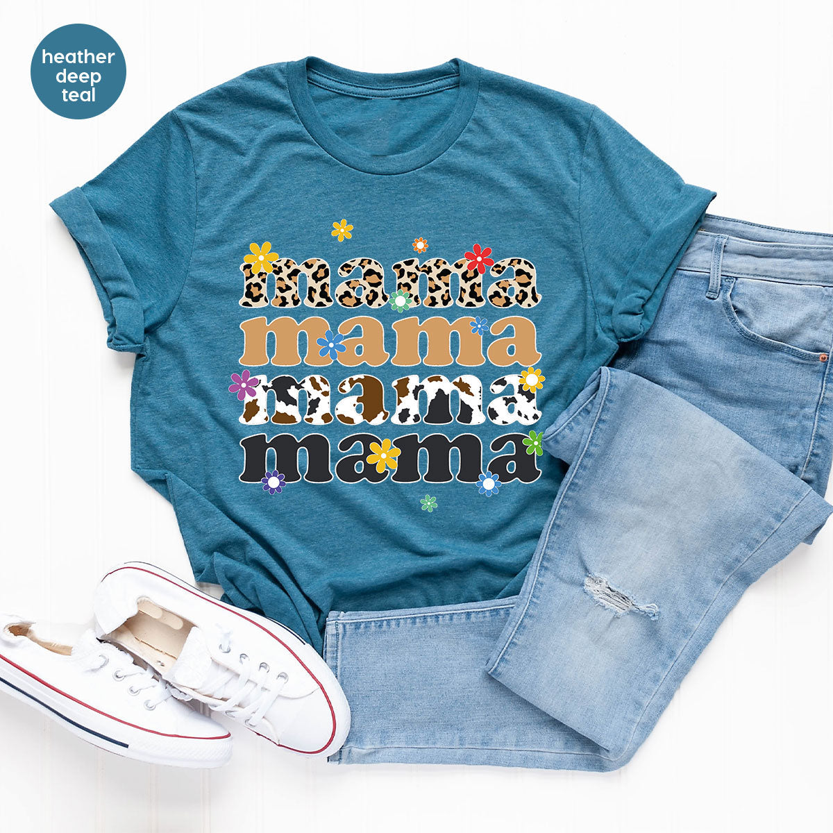 Retro Mama Shirt, For Moms, Gift Mothers product image 11