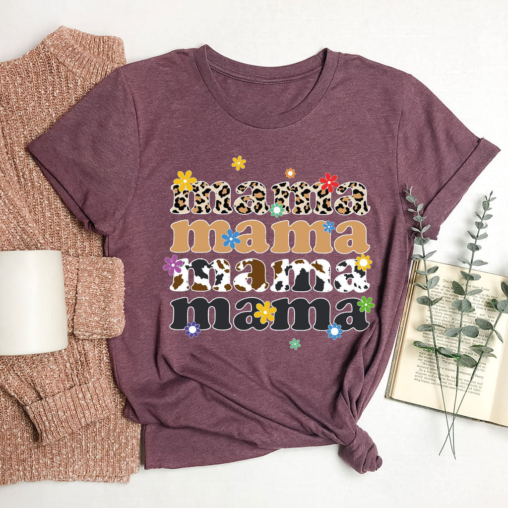 Retro Mama Shirt, For Moms, Gift Mothers product image 12