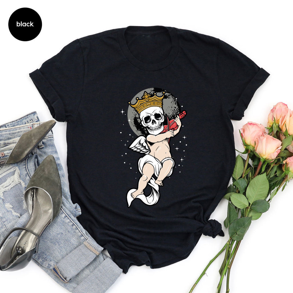 Funny Skeleton Halloween T-Shirt, Baby Tee, Best Gift product image 2