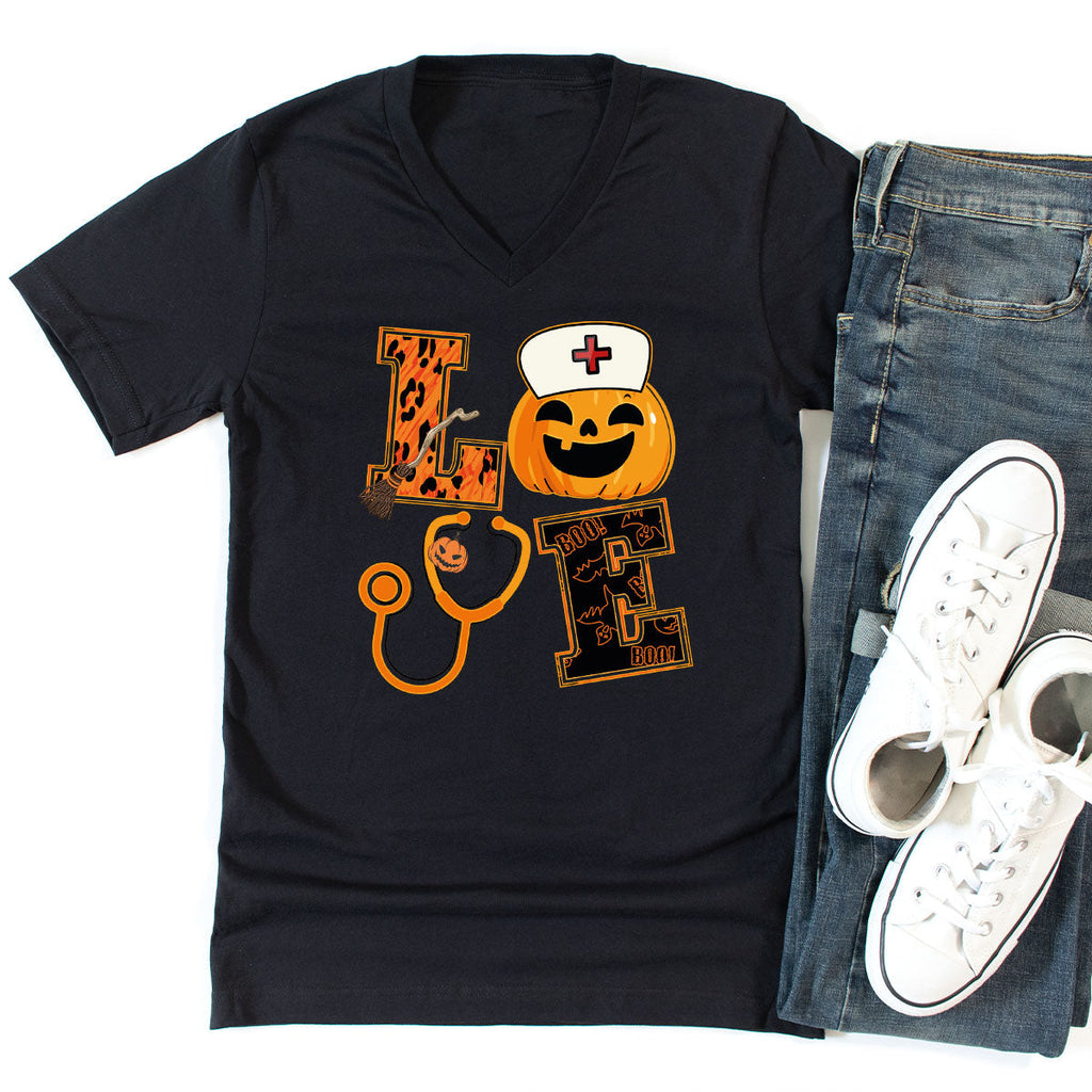 Halloween 2023 Shirt, Nurse TShirt, Pumpkin T Spooky Kids product image 41