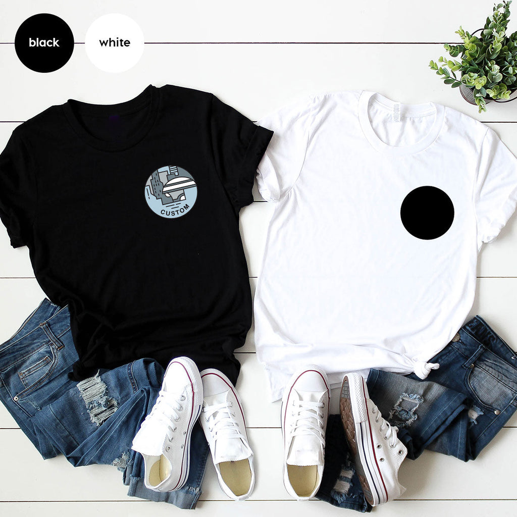 Custom Galaxy Sweatshirt, Customizable Pocket Tee for product image 31