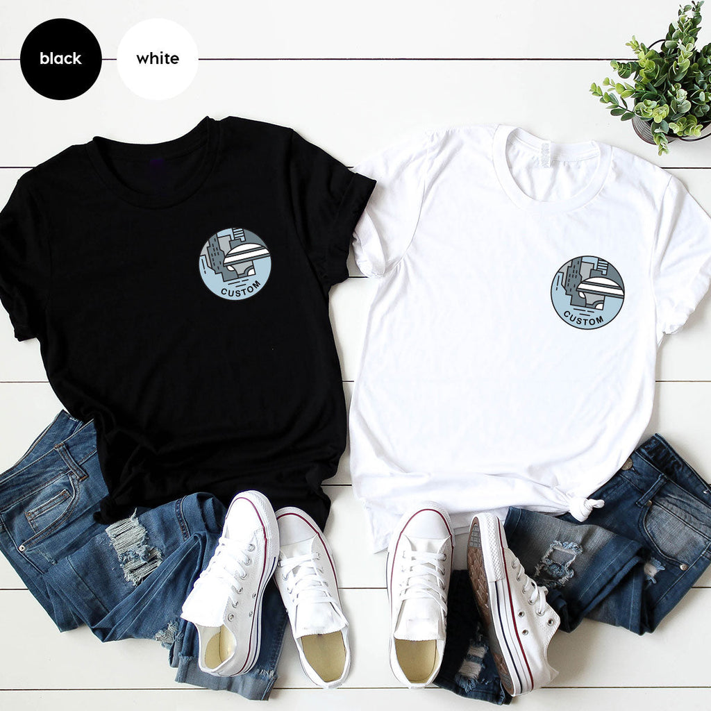 Custom Galaxy Sweatshirt, Customizable Pocket Tee for product image 32