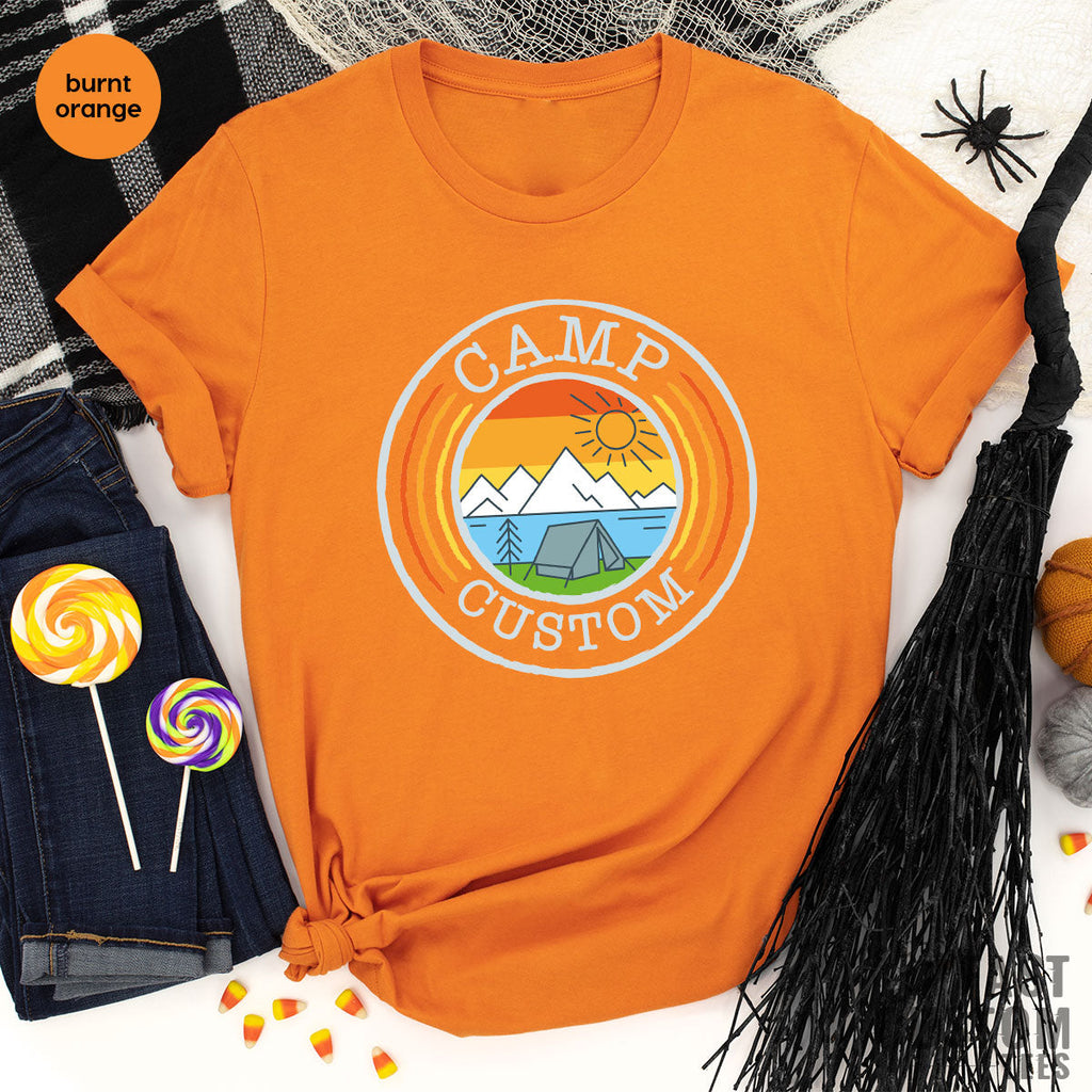 Custom Camp T-Shirt, Camping Shirt İdea, Personalized product image 5
