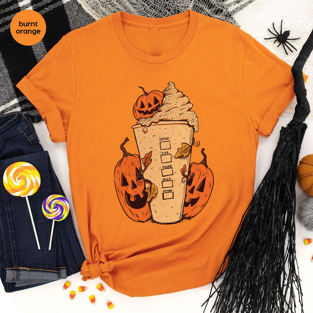 Halloween Pumpkin Juice Shirt, Funny T-Shirt, Family Tee product image 7