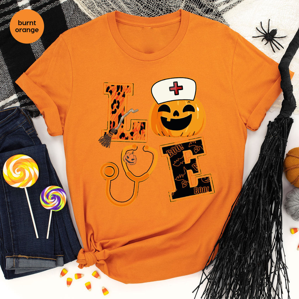 Halloween 2023 Shirt, Nurse TShirt, Pumpkin T Spooky Kids product image 42