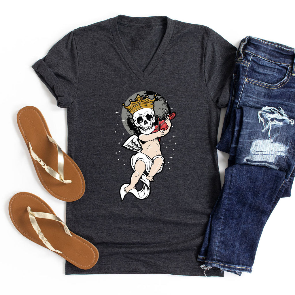 Funny Skeleton Halloween T-Shirt, Baby Tee, Best Gift product image 7
