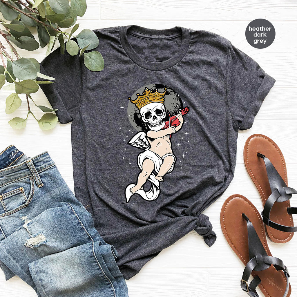 Funny Skeleton Halloween T-Shirt, Baby Tee, Best Gift product image 6