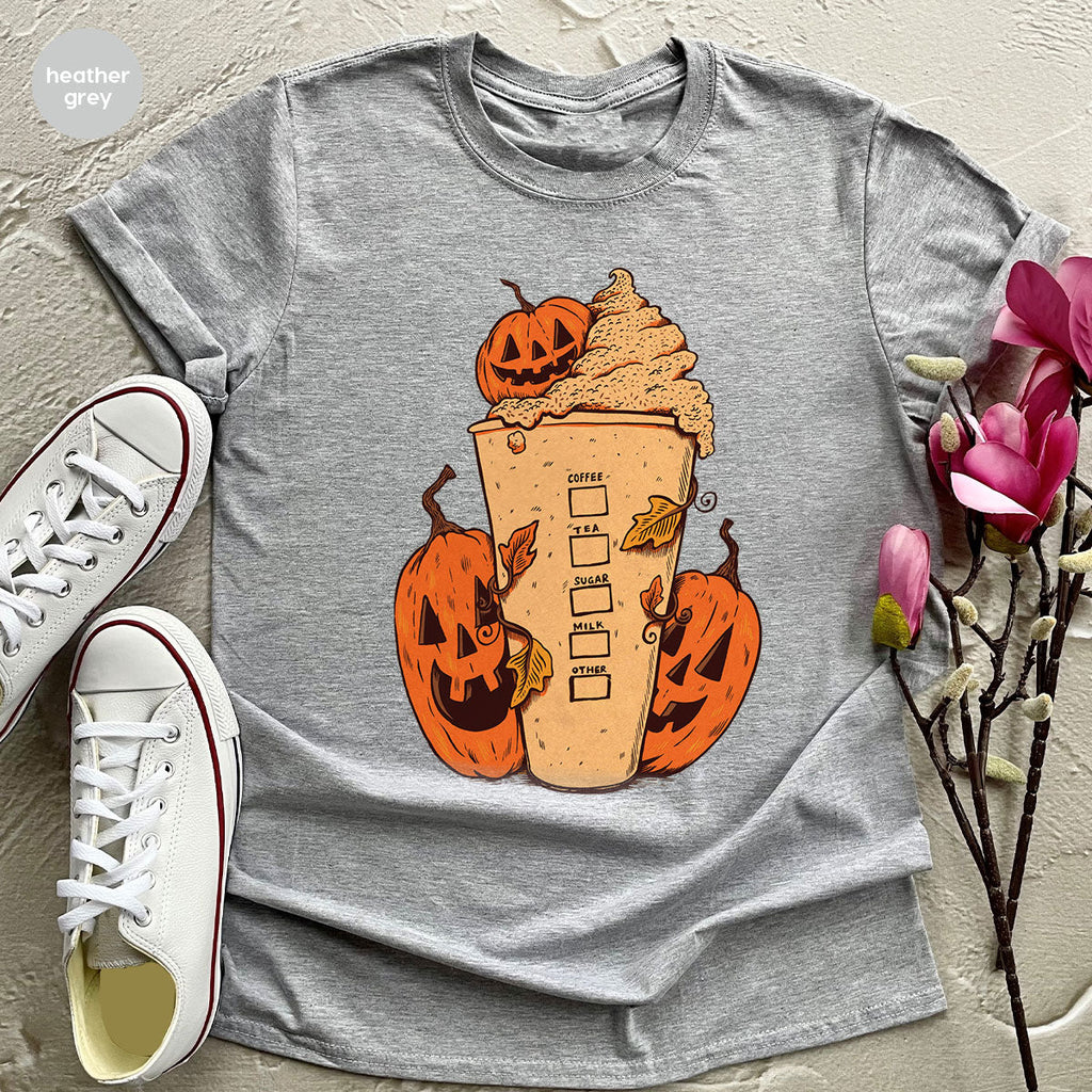 Halloween Pumpkin Juice Shirt, Funny T-Shirt, Family Tee product image 12