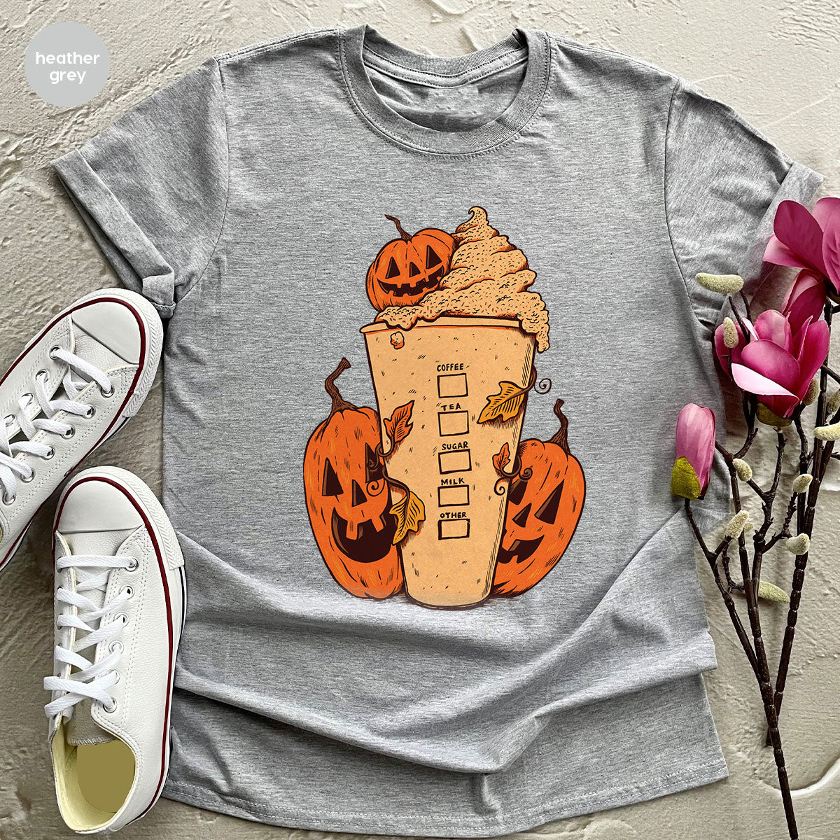 Halloween Pumpkin Juice Shirt, Funny T-Shirt, Family Tee product image 12