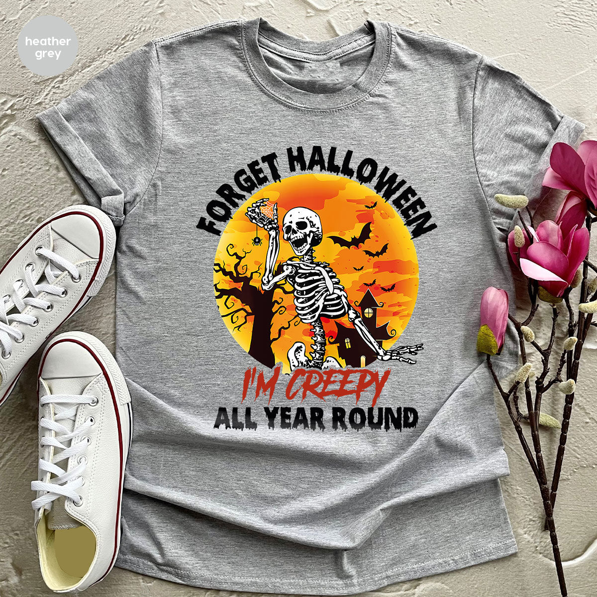 Halloween Creepy T-Shirt, Design, Tee product image 8