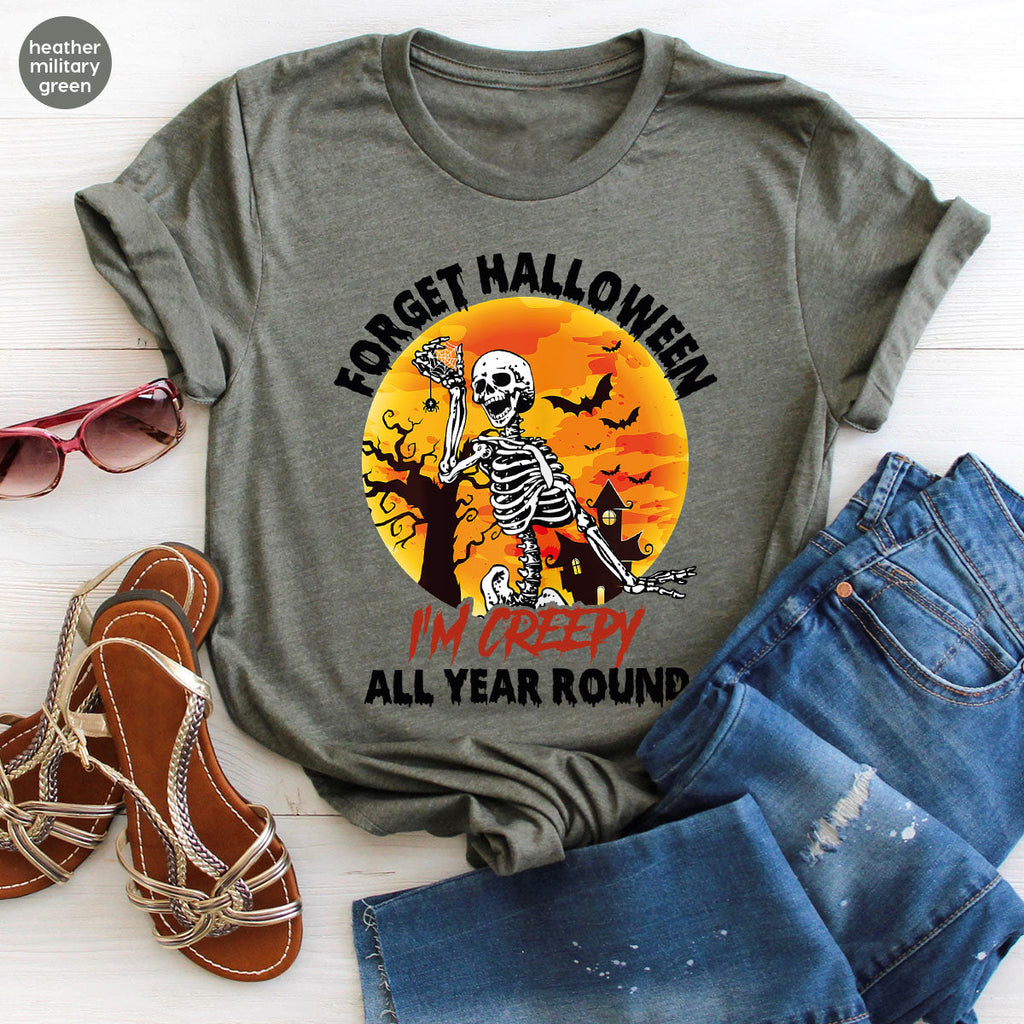 Halloween Creepy T-Shirt, Design, Tee product image 12